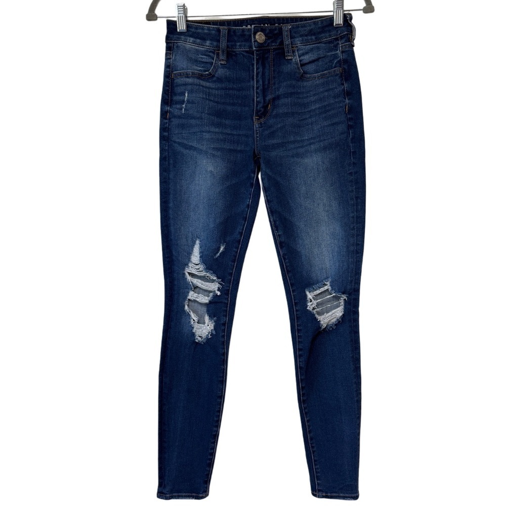 {American Eagle} "Hi-Rise Jegging" Skinny Stretch Denim Jeans